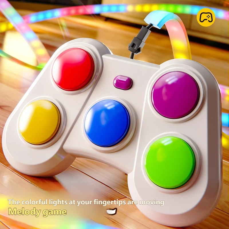 Board Game Simple - Montessori Educational Toys Music Light Rhythm