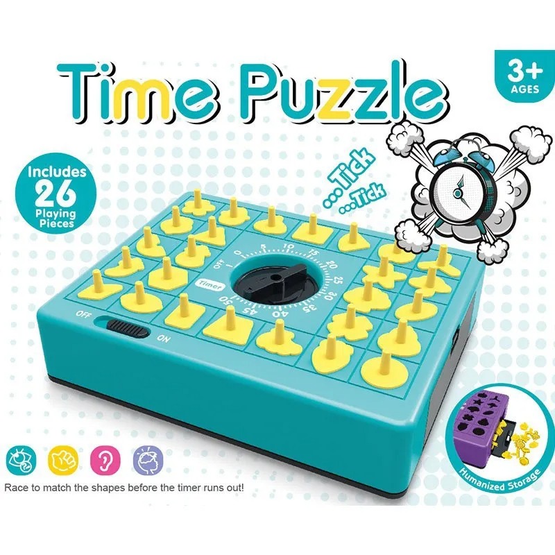 Board Game Simple - Children Time Board Puzzle Educational Table