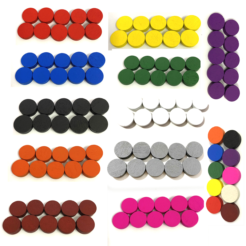 50pieces 15*5MM 11 Colors Wood - Board Game Quoridor review and price