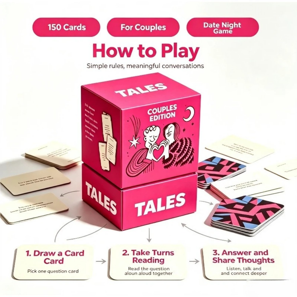 TALES Couples Edition 150Pcs C - Board Game For Couple review and price