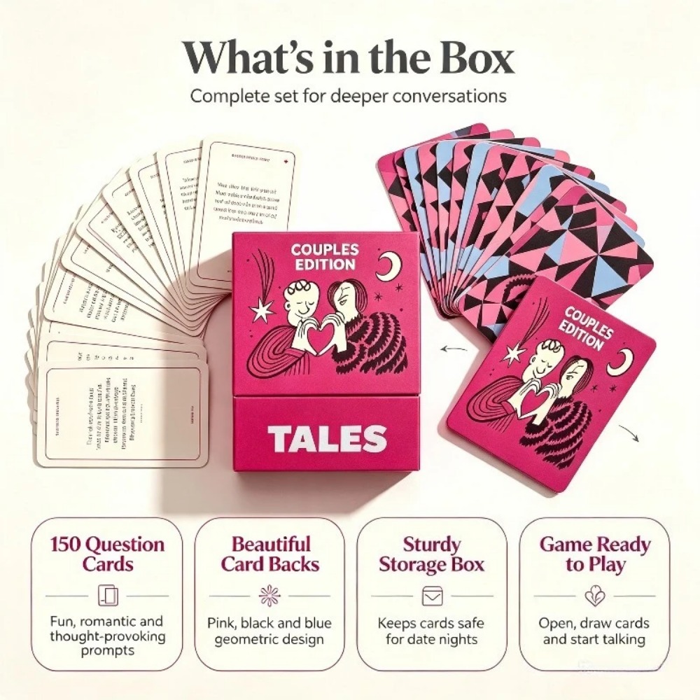 TALES Couples Edition 150Pcs C - Board Game For Couple review and price