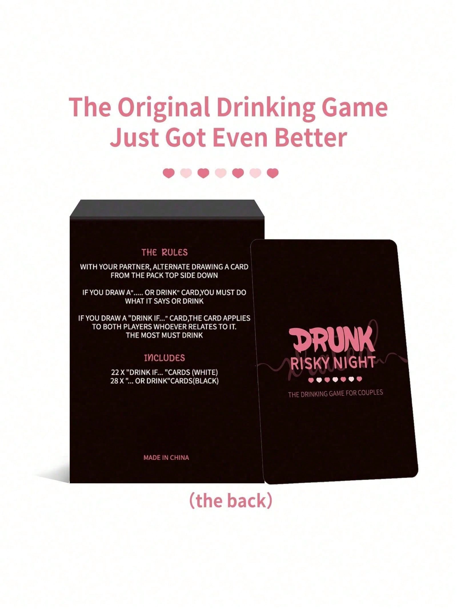 Drunk Risky Night Card Game, H - Board Game For Couple review and price