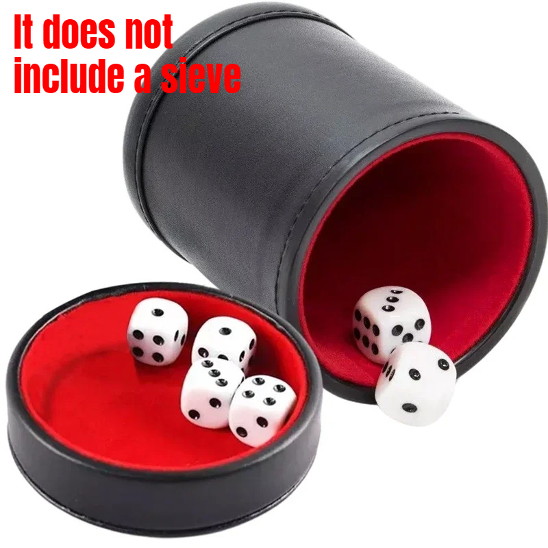 Dice Cup Set with Lid - Green/ - Board Game Yahtzee review and price