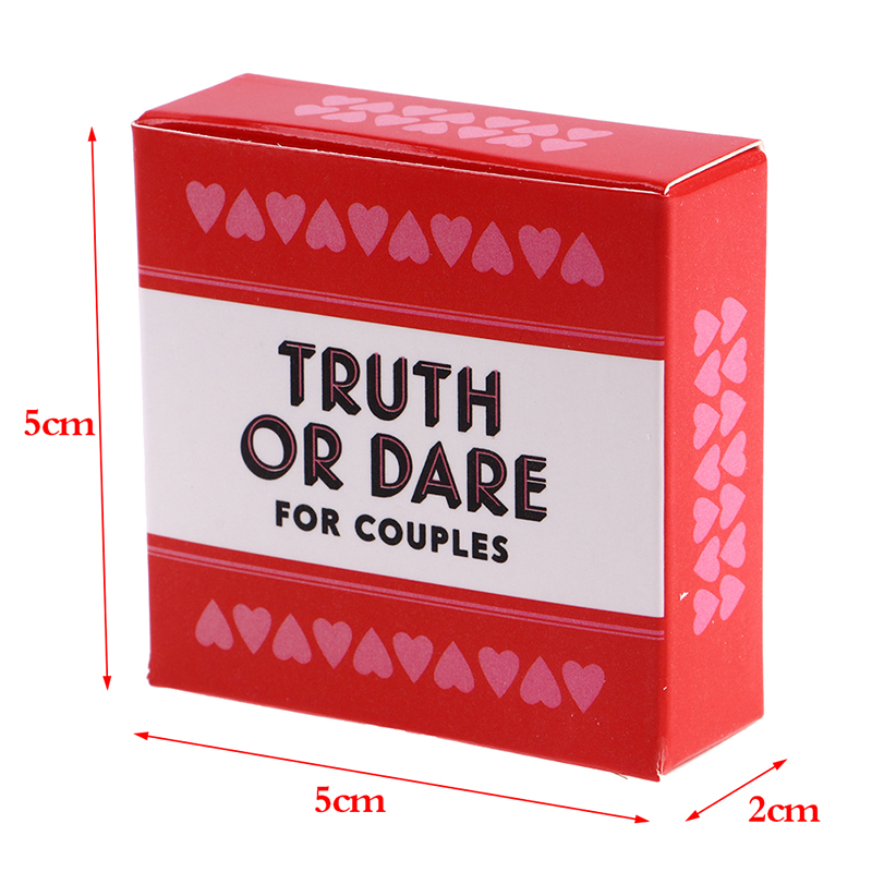 Mini Small Size Truth Or Dare  - Board Game For Couple review and price