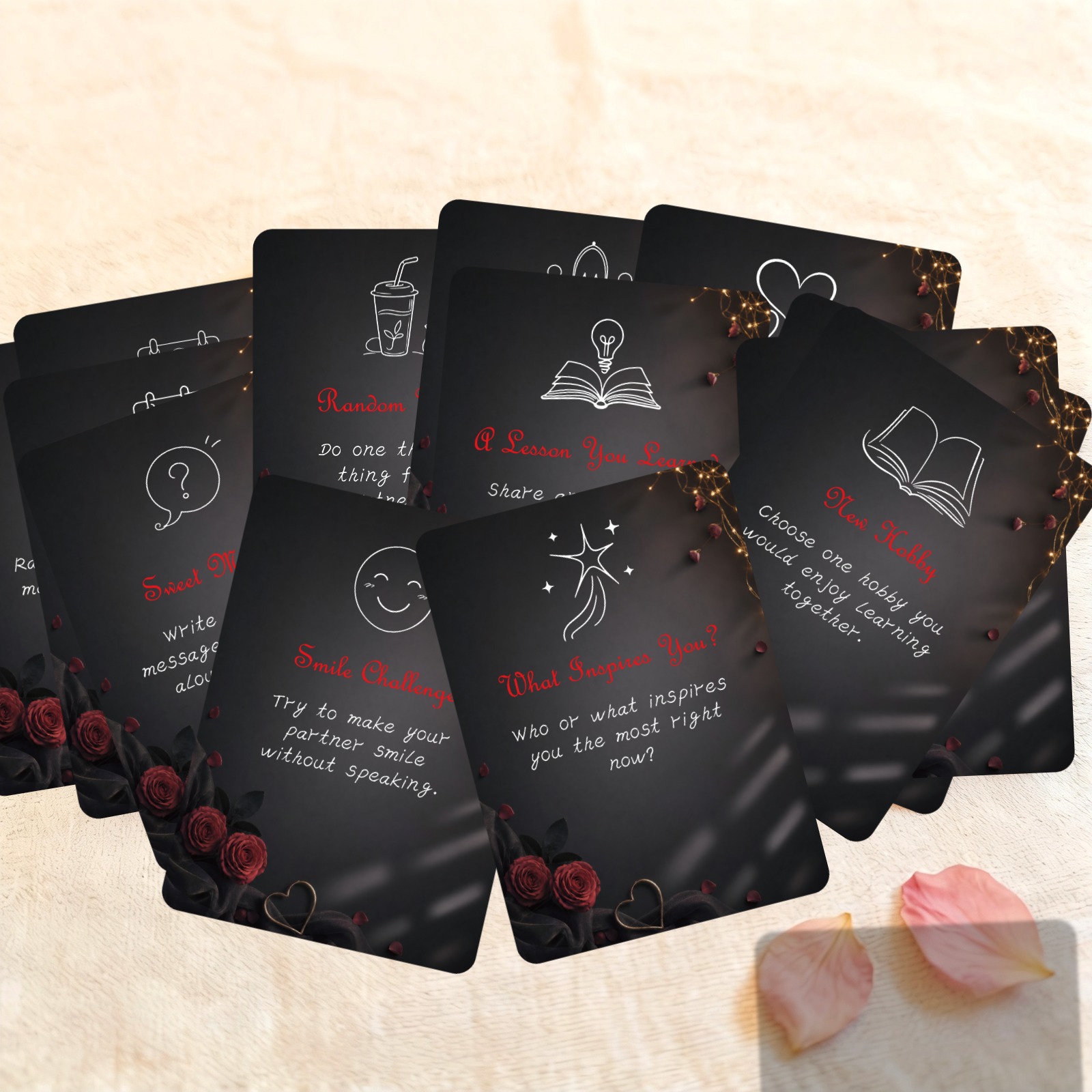 50Pcs Romantic Couple Challeng - Board Game For Couple review and price