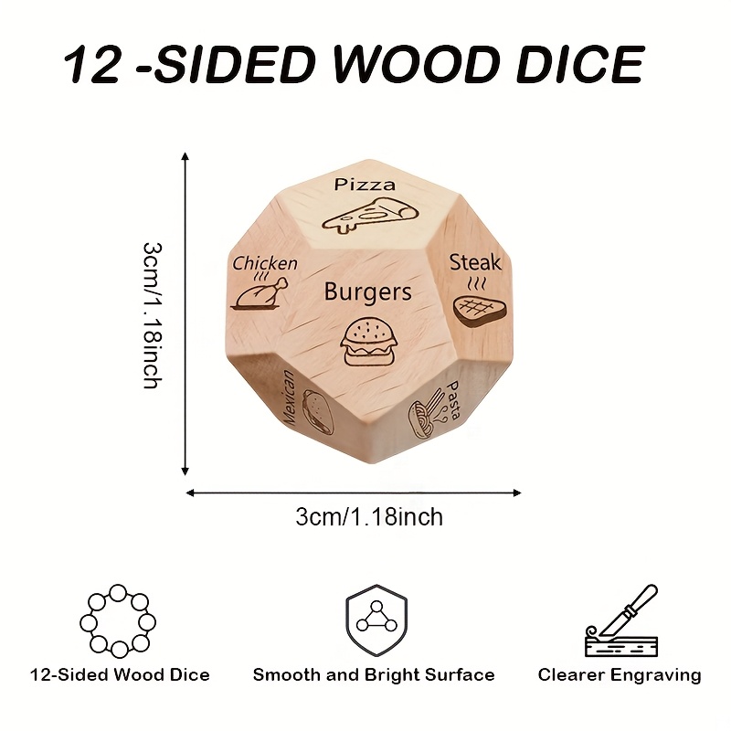 Dining Dice Board Game-12-Side - Board Game For Couple review and price