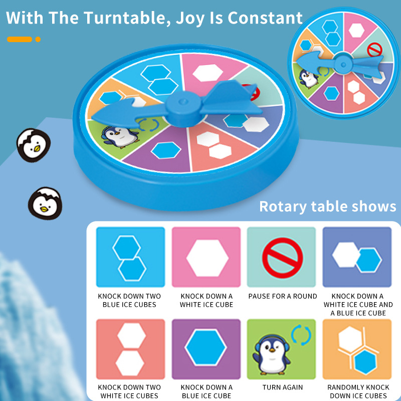 Mini Ice Breaking Penguin Frog - Board Game Jenga review and price