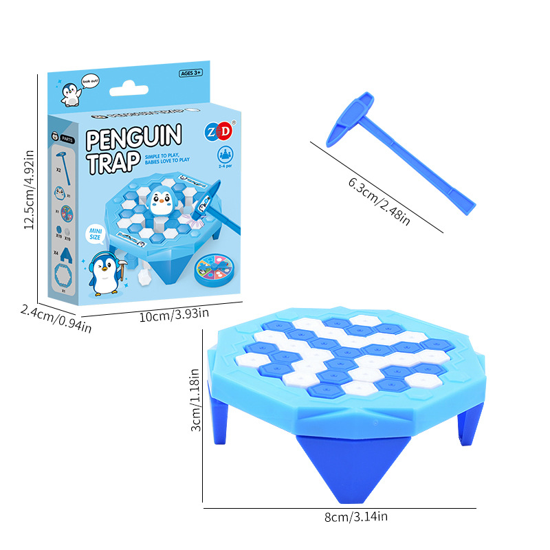 Mini Ice Breaking Penguin Frog - Board Game Jenga review and price