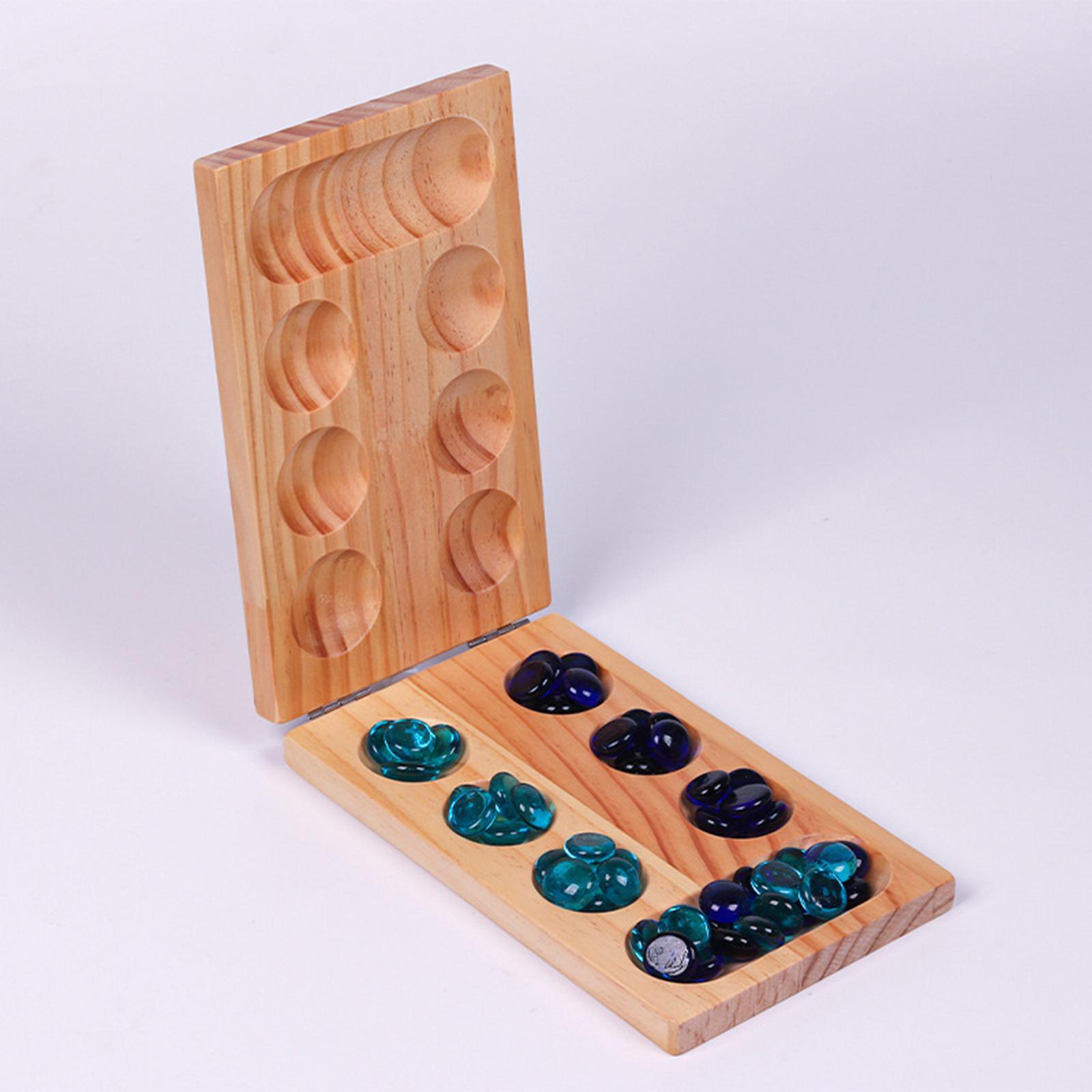 Wood 48 Beads Mancala Board Ga - Board Game Jenga review and price