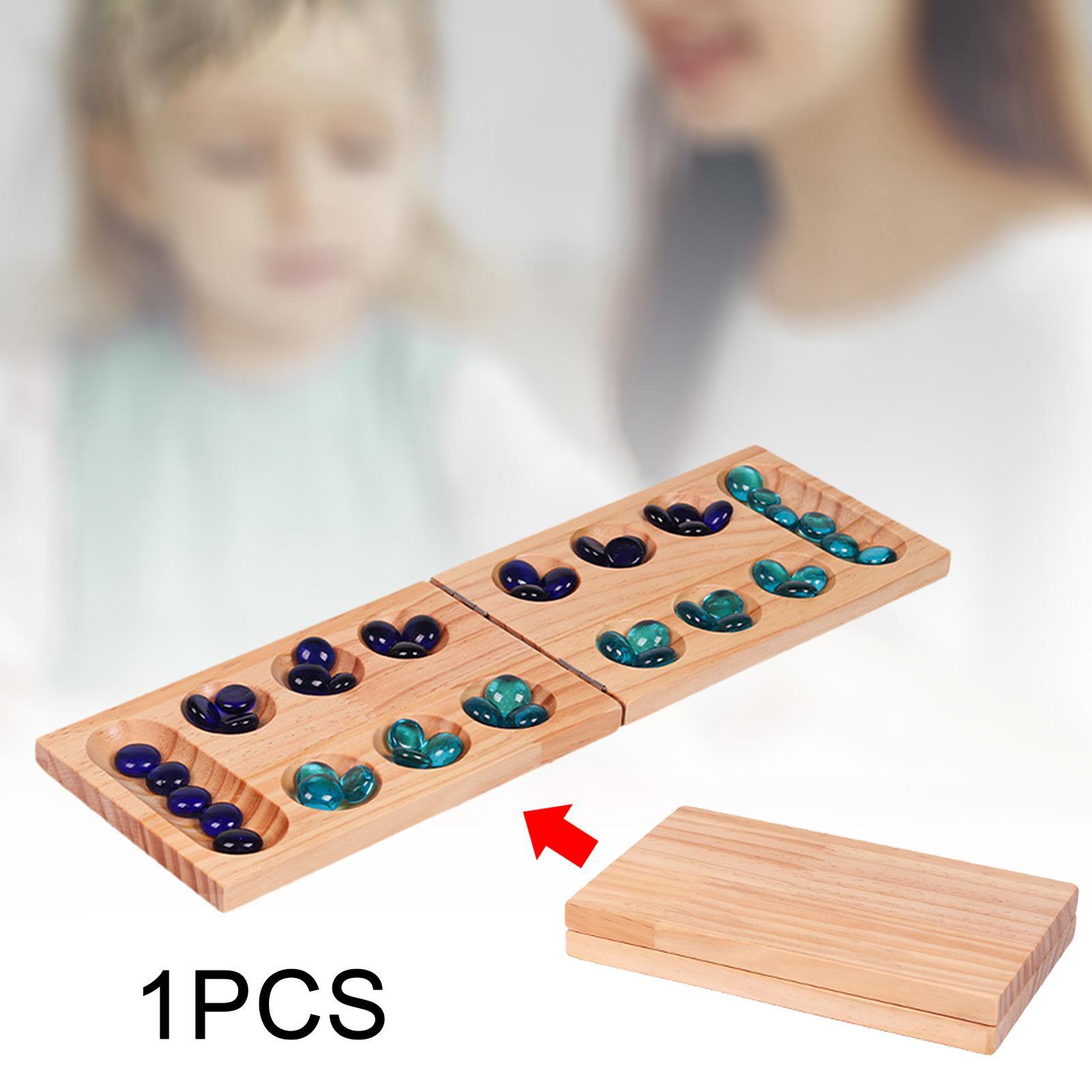 Wood 48 Beads Mancala Board Ga - Board Game Jenga review and price