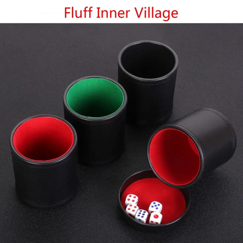 Dice Cup Set with Lid - Green/ - Board Game Yahtzee review and price