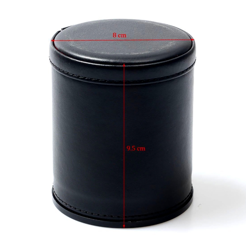Leather Dice Cup Silent  Shaki - Board Game Yahtzee review and price