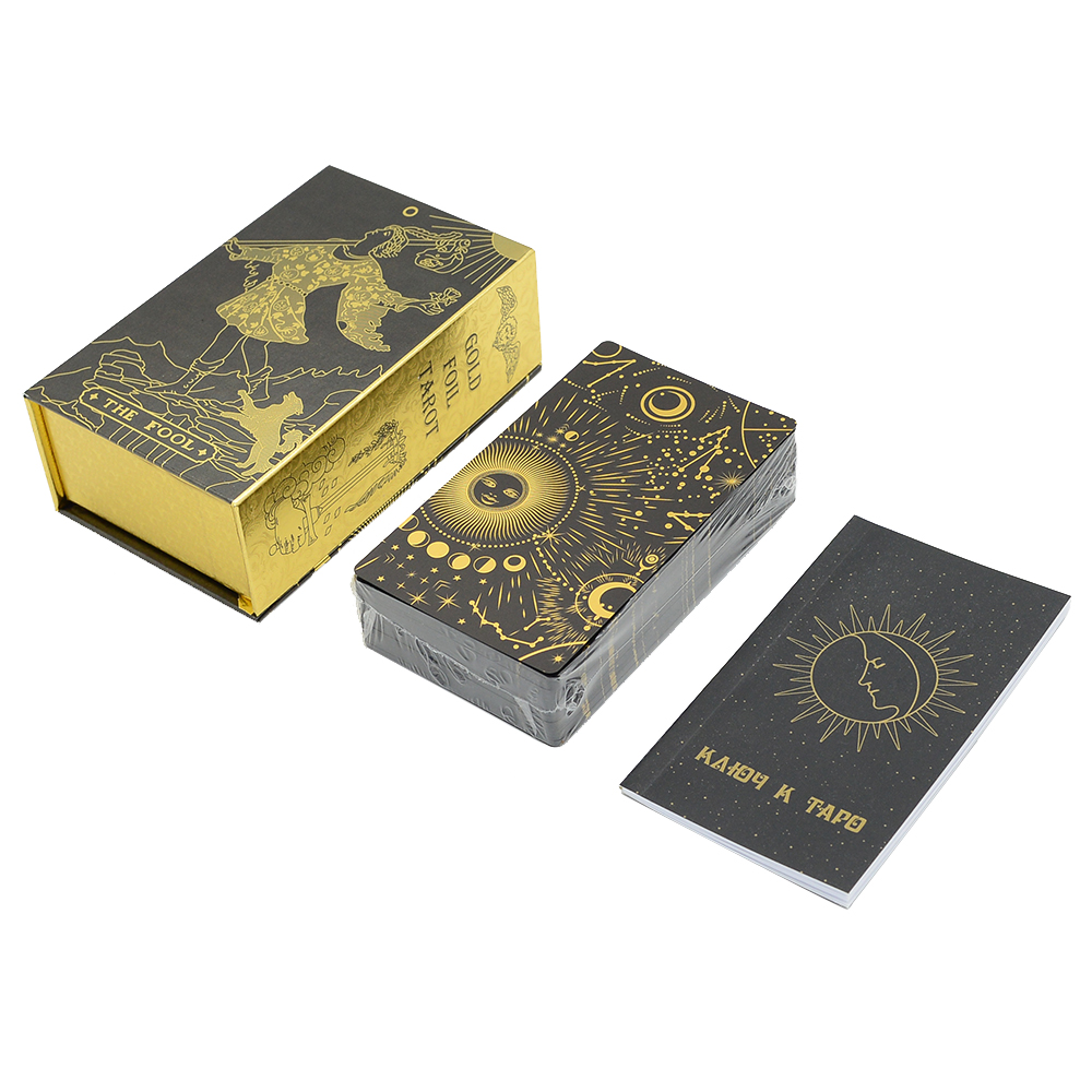 Gold Foil Tarot 12x7cm Russian - Board Game For Couple review and price